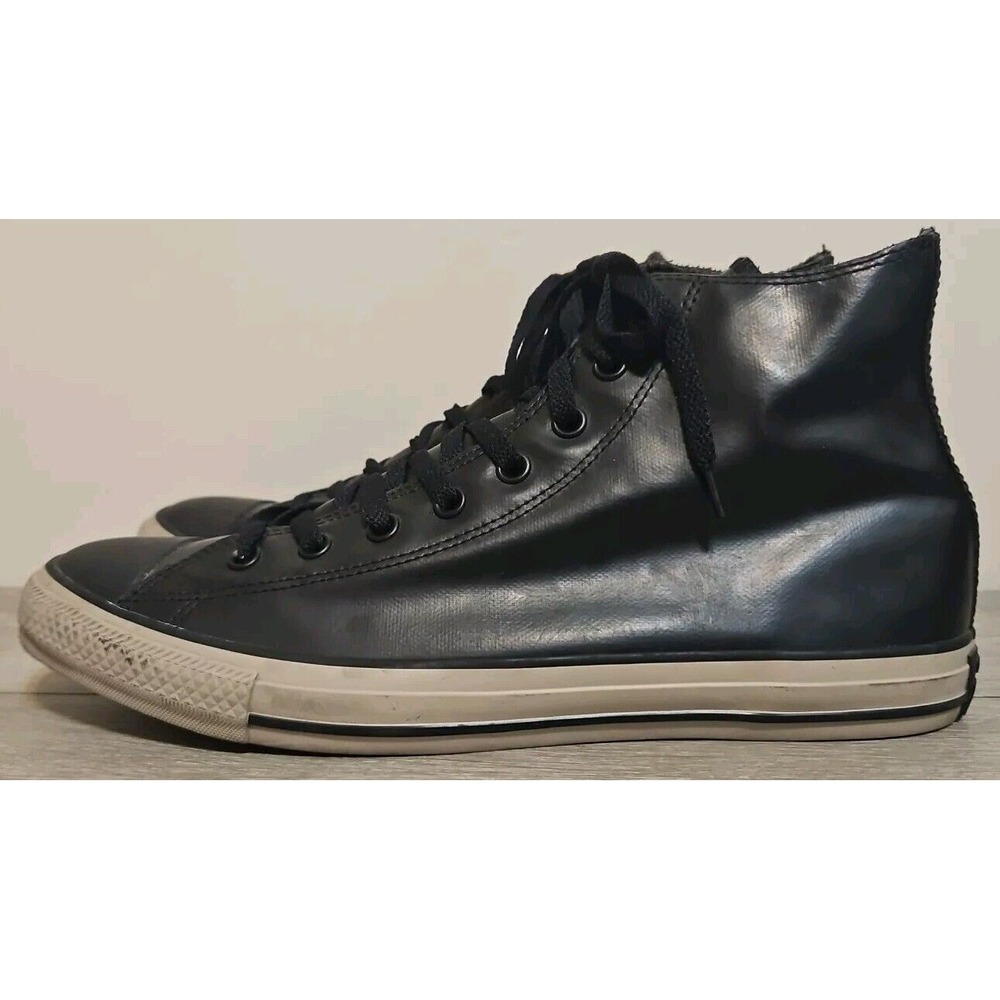 Converse Chuck Taylor Black/Beige Waterproof High Top Sneaker 149458C Men's 11.5 - Picture 4 of 9